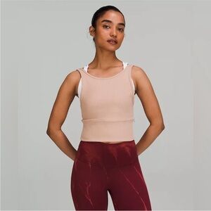 Lululemon Power Pivot Ribbed Tank